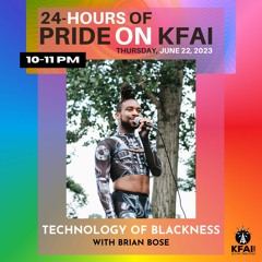 2200 - The Technology of Blackness with Brian Bose