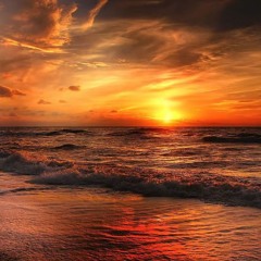 le coucher de soleil