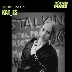 Crêpes & Open Decks. Kat_Es Vinyl Set @Aeden. March 2025