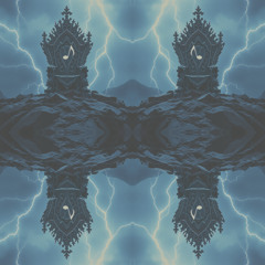 Fractured Neon Throne #502