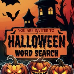 ✔ PDF ❤  FREE Halloween Word Search Book (52 Eerie themes, 1040 Creepy