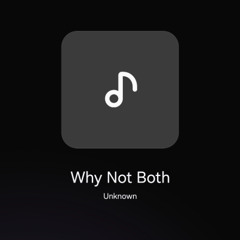 Why Not Both (prod. by Issei)