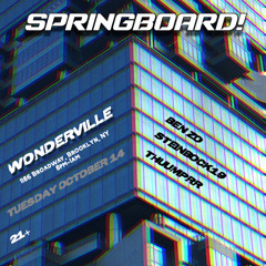 THUUMPRR live for Springboard 10/14