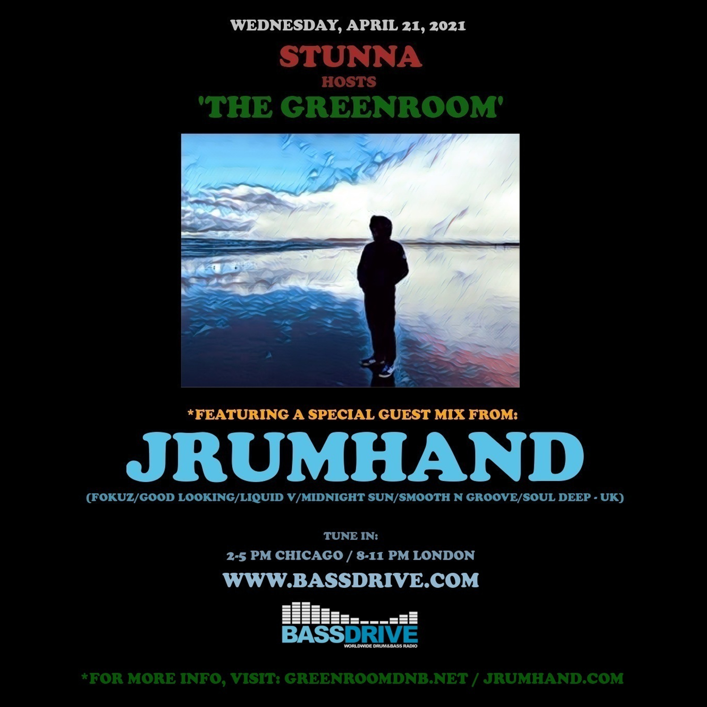 STUNNA Hosts THE GREENROOM with JRUMHAND Guest Mix April 21 2021 episode artwork