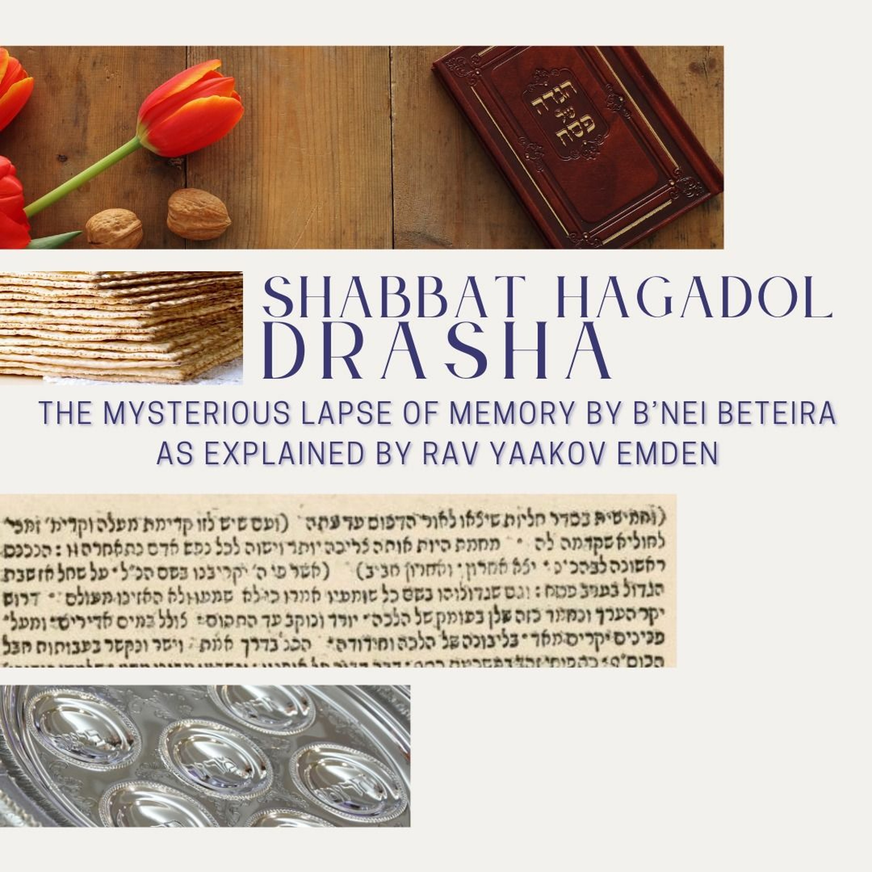 PESACH - THE MYSTERIOUS MEMORY LAPSE OF BNEI BETEIRA