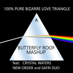 100% Pure Bizarre Love Triangle A Butterfly Roof Mashup Crystal Waters New Order Safri Duo