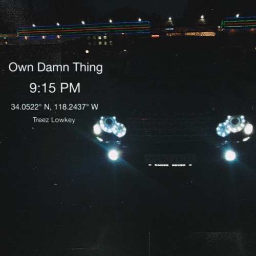 Own Damn Thing (Produced.TQ2Beats)