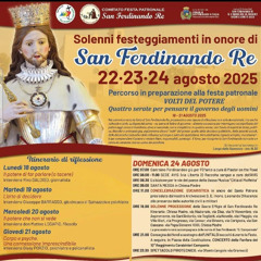 Omelia dell'Arcivescovo in occasione della Festa San Ferdinando Re 24 agosto 2025