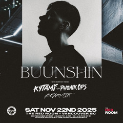 Red Room November 22 2025 (BUUNSHIN,  Kytami and Phonik Ops , Deluge)