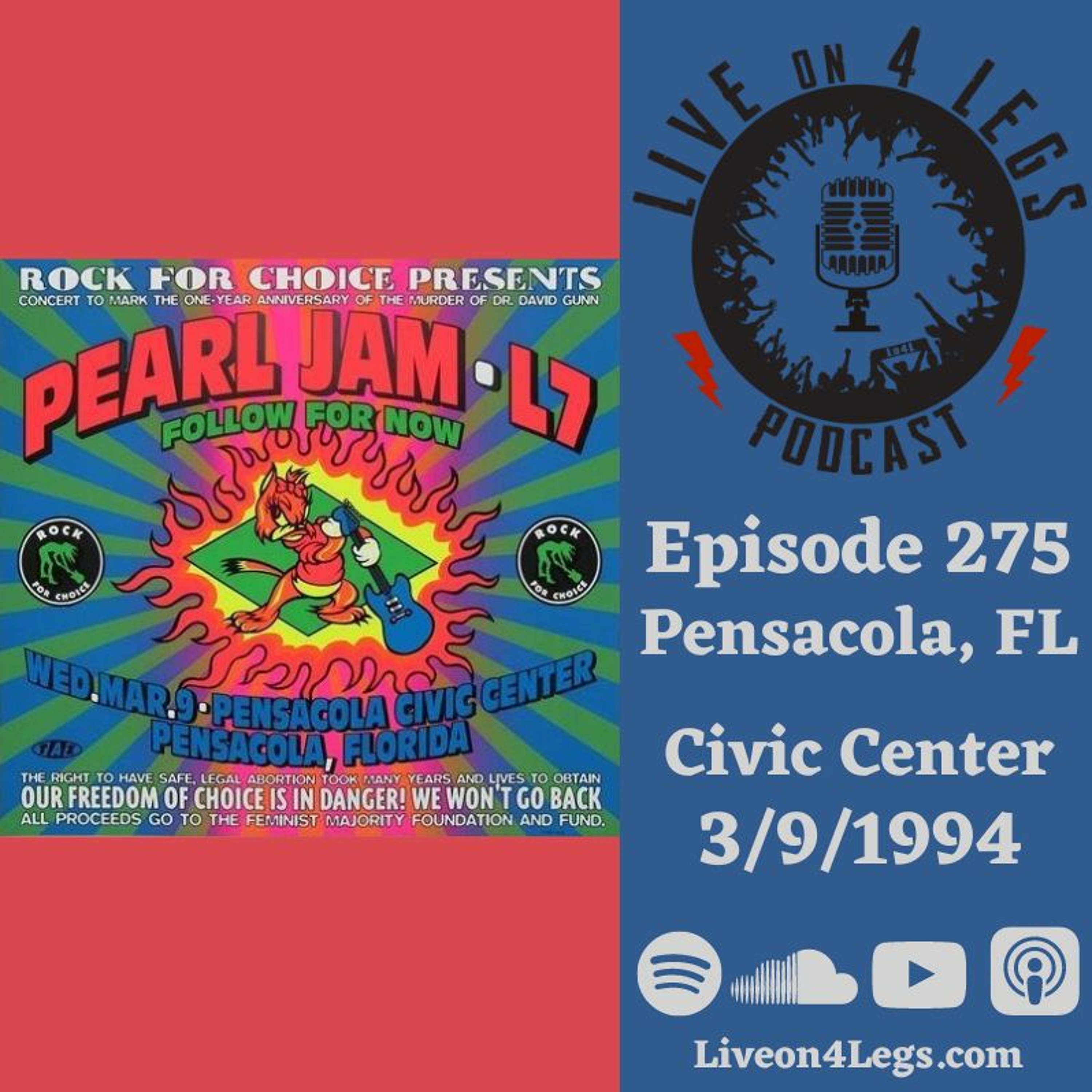Episode 275: Pensacola, FL - 3/9/1994