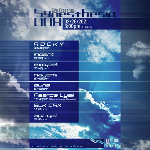 Synesthesia 008 NeoFantasy Tracklist.