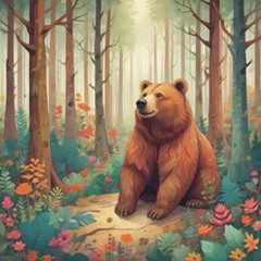 The Bear In The Woods