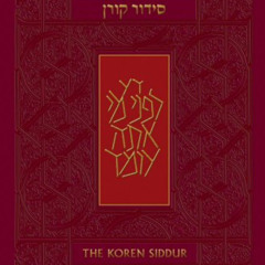 Get KINDLE 📃 Koren Sacks Siddur, Hebrew/English, Sepharad Prayerbook (English and He