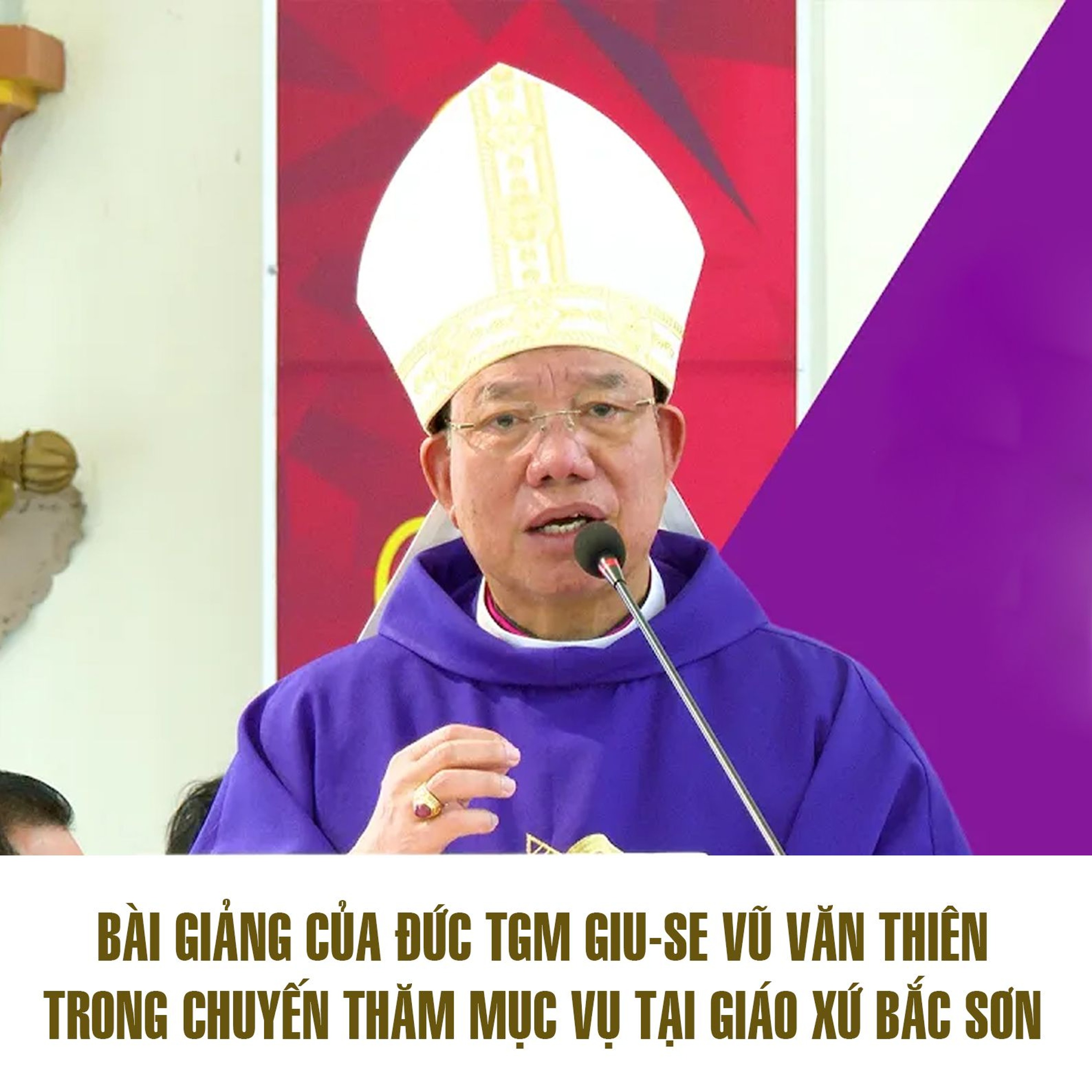 Bài giảng của Đức TGM Giu-se Vũ Văn Thiên trong chuyến thăm mục vụ tại Giáo xứ Bắc Sơn episode artwork
