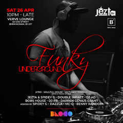 DOUBLE IMPACT B2B DJ RB MCQ LIVE @ FUNKY UNDERGROUND JEZTA'S BDAY