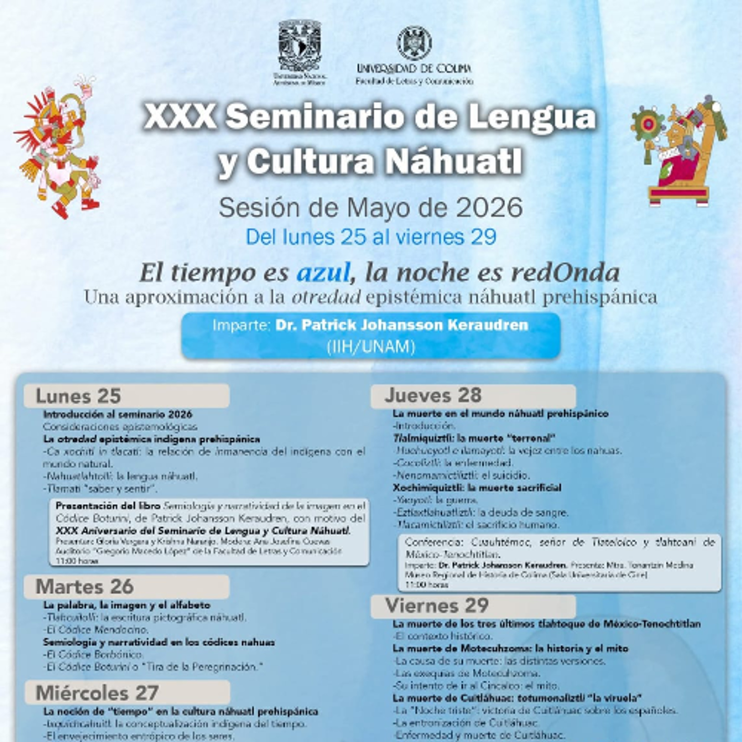 Inicia el XXX seminario de Lengua y Cultura Náhuatl, invita la Dra. Tonantzin Medina episode artwork