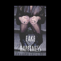 Fake Happiness.....😞🥀🖤🎭