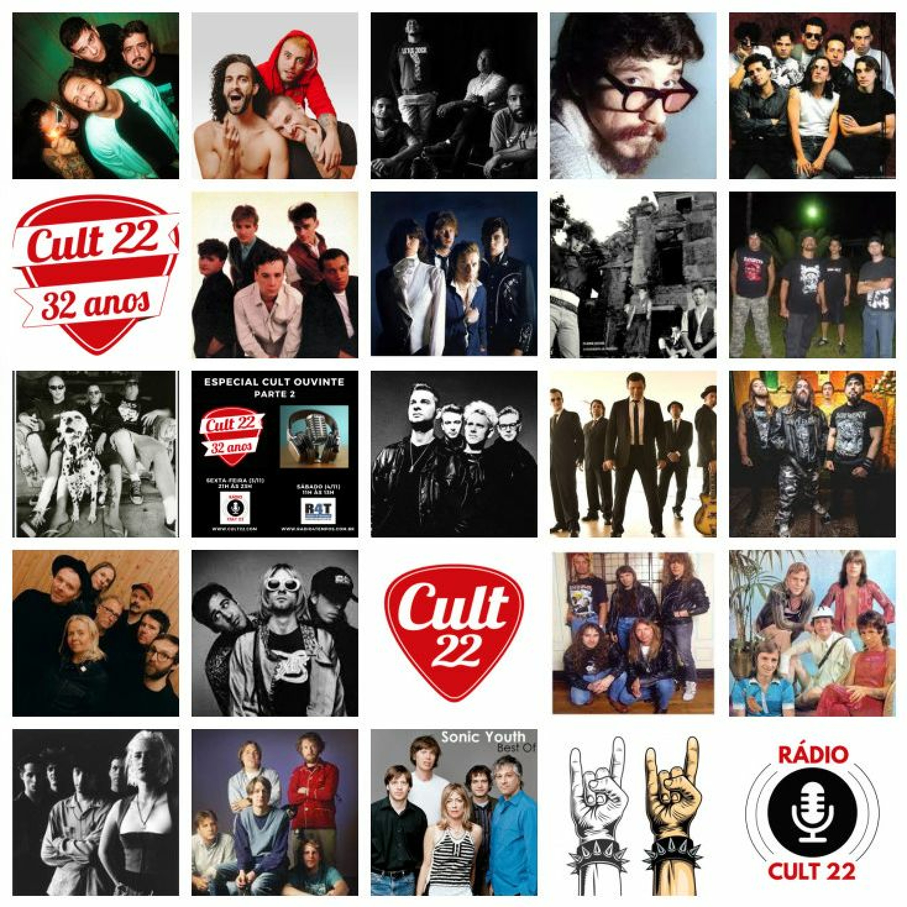 Cult 22 - Rock e Pop sem discriminação