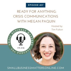 Ready for Anything: Crisis Communications with Megan Paquin