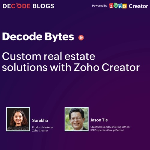 Stream Tech In Real Estate Ioi Properties Group Berhad By Decode Bytes Powered By Zoho Creator Listen Online For Free On Soundcloud