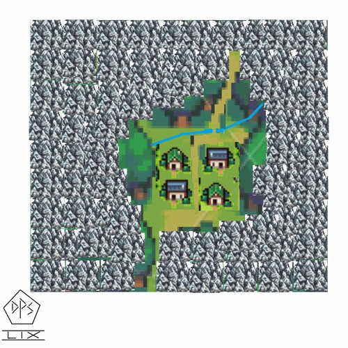 Home Sweet Home (FF5 Town of Lix / Glacier WA theme)