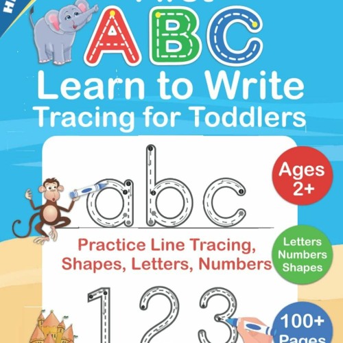 Stream doc tracing for toddlers first learn to write workbook