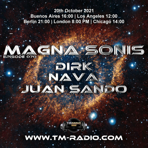 Dirk - Host Mix - MAGNA SONIS 070 (20th October 2021) on TM-Radio