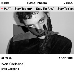 Radio Raheem in Milan 1.03.24 Ivan Carbone