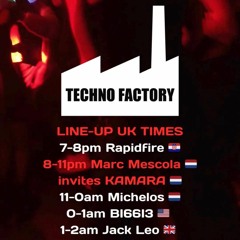 Techno Factory #012 on Dance Freex Radio - 12 jan 2024