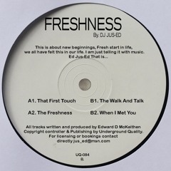 Freshness By DJ Jus-Ed