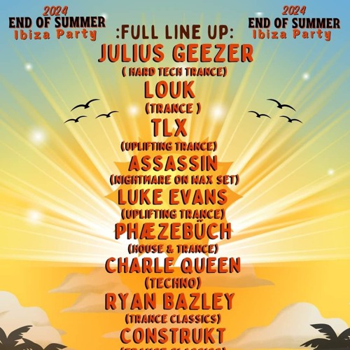 Louk - Live @ End Of Summer Ibiza Party (Plympton) 28 - 09 - 2024