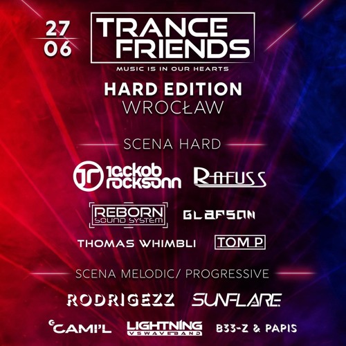Lightning vs. Waveband - Trance Delight 126 Live @ Trance Friends, klub Ciało, Wrocław (26.07.2025)