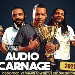 COOK FOOD VS SHAUN POWERZ VS 3RD DIMENSION (AUDIO CARNAGE 2025)