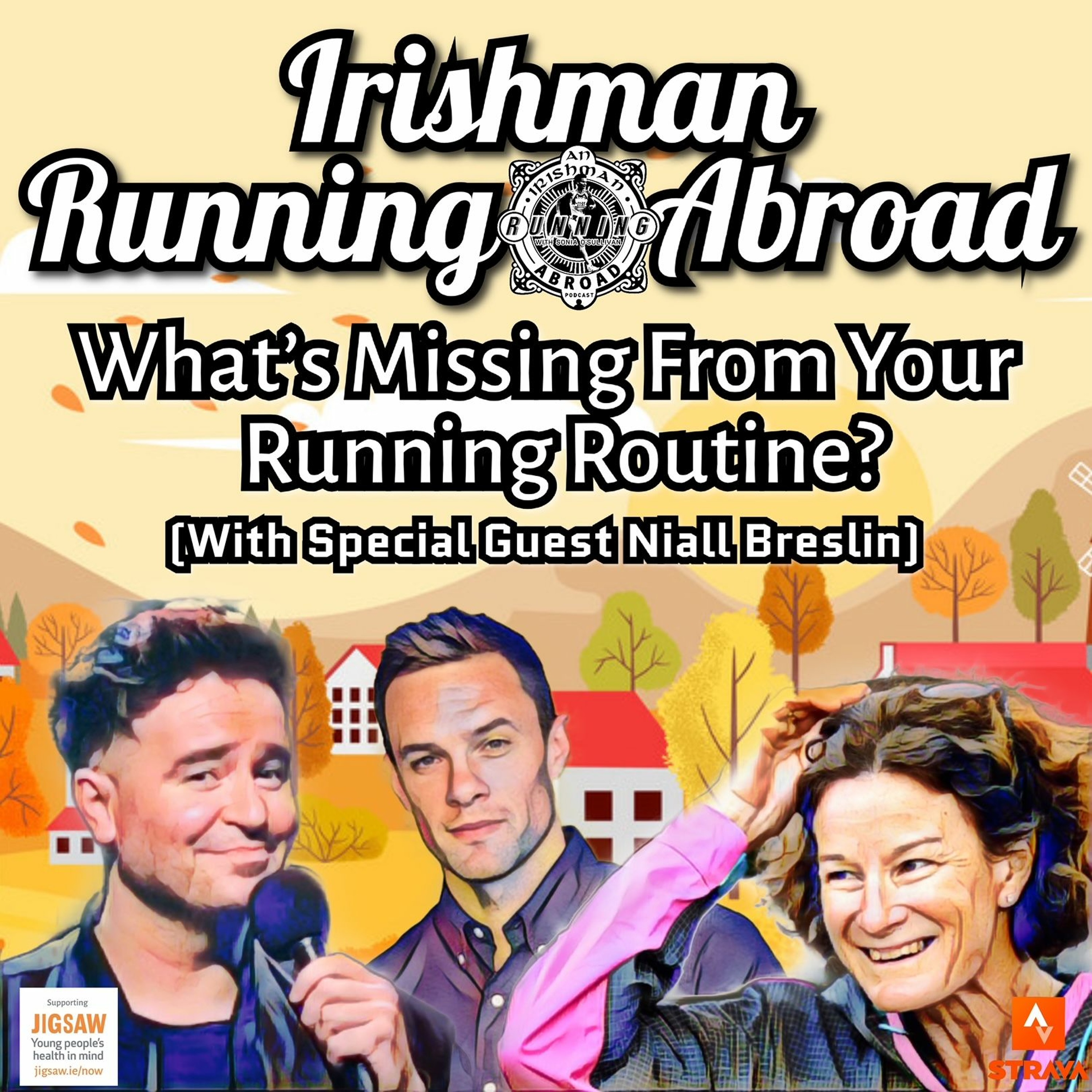 Irishman Running Abroad with Sonia O'Sullivan: "What's Missing From Your Running Routine?" episode artwork