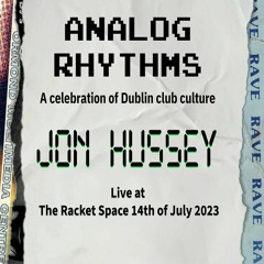 Jon Hussey Analog Rhythms Live July 23