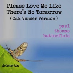 (Please Love Me Like There's) NO TOMORROW  - Oak Veneer Version -The SINGLE