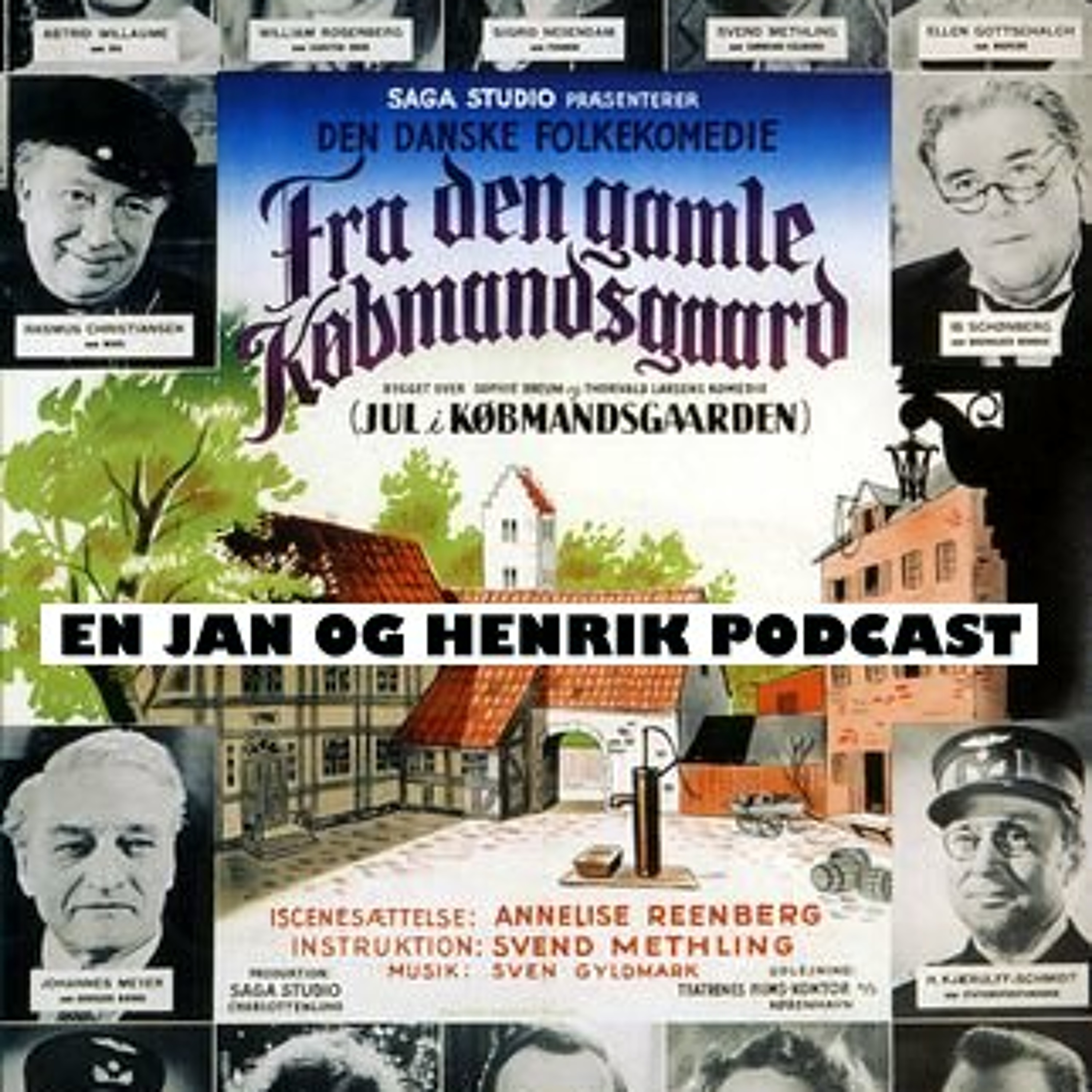 Huset På Christianshavn og gamle danske film podcast. Kronologisk gennemgang.