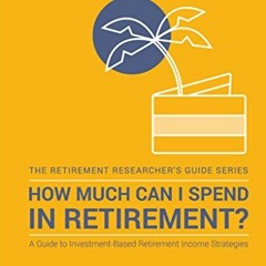 FREE KINDLE 🗂️ How Much Can I Spend in Retirement?: A Guide to Investment-Based Reti