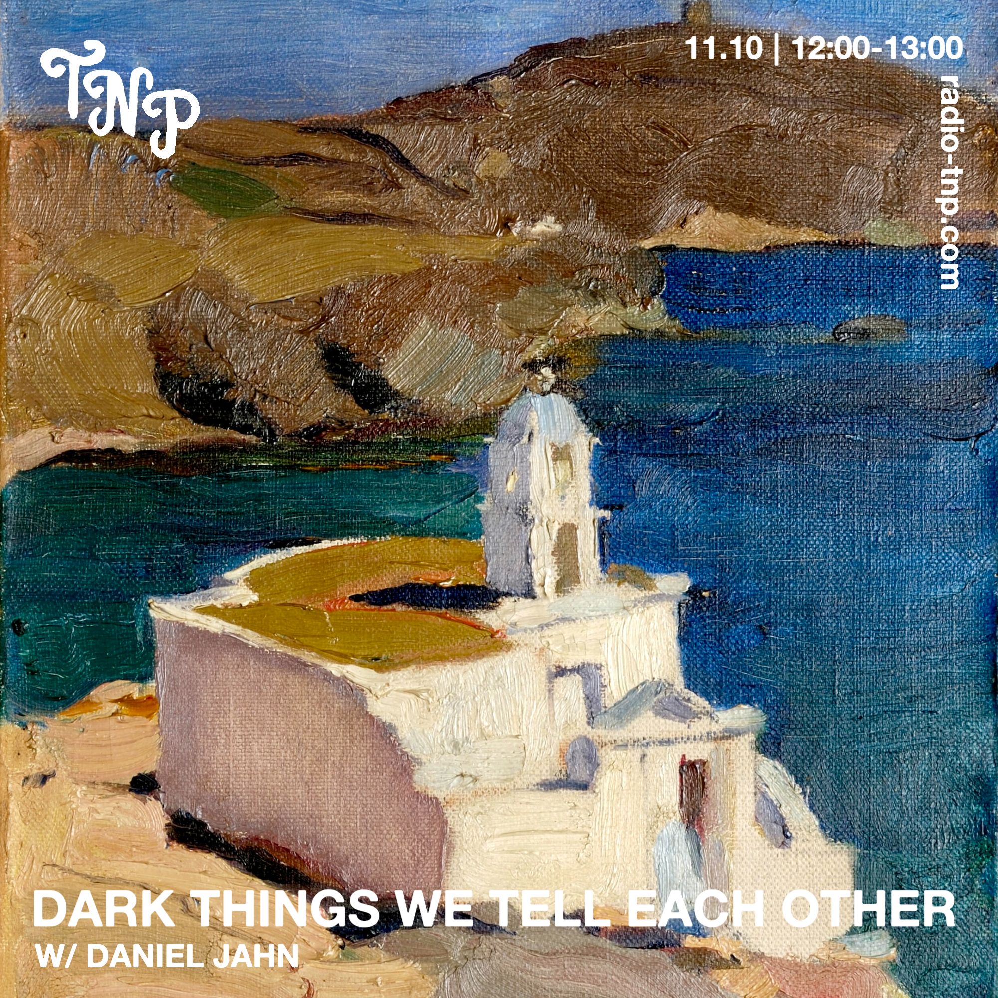 dark things we tell each other w/ Daniel Jahn