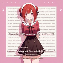 The lyrics are freestyle and the melody is rock-like "Shiu"