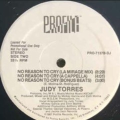 NO REASON TO CRY / JUDY TORRES / BONESBREAKS