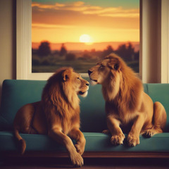 Two Lions Together Rock Ballade