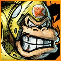 Donkey Kong's theme mario strikers battle league