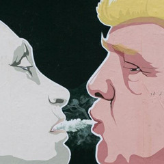 gay men donald trump kissing gay music