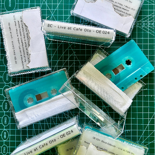 [ OE 024 ] : Elena Colombi - Live at Cafe Oto (Snippets)
