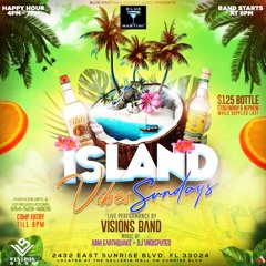 IslandVibesSundays At BlueMartini- Sept 29 - AbhiEQ Undisputed