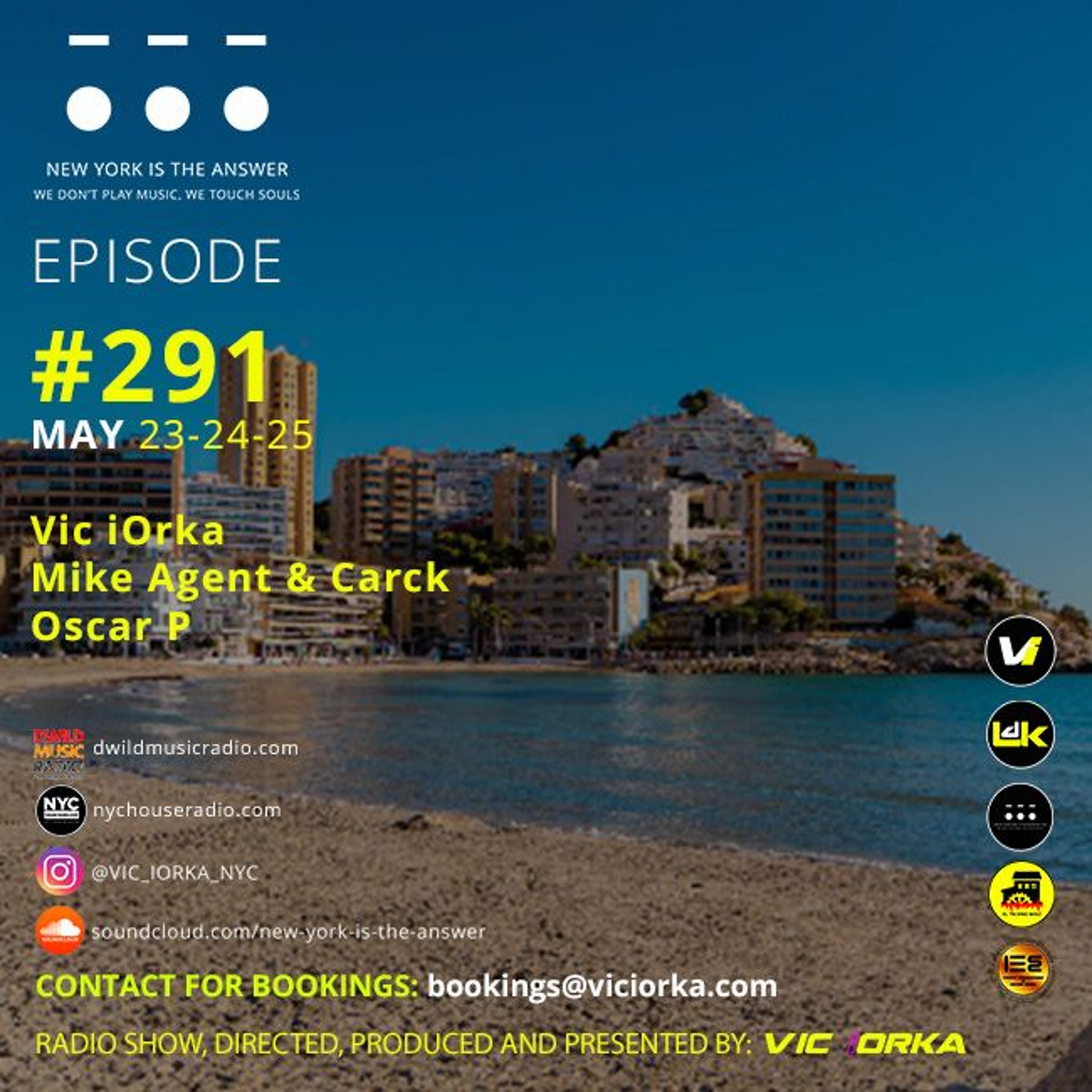 NYITA - S7 - E291 - VIC IORKA - MIKE AGENT X CLARCK - OSCAR P episode artwork
