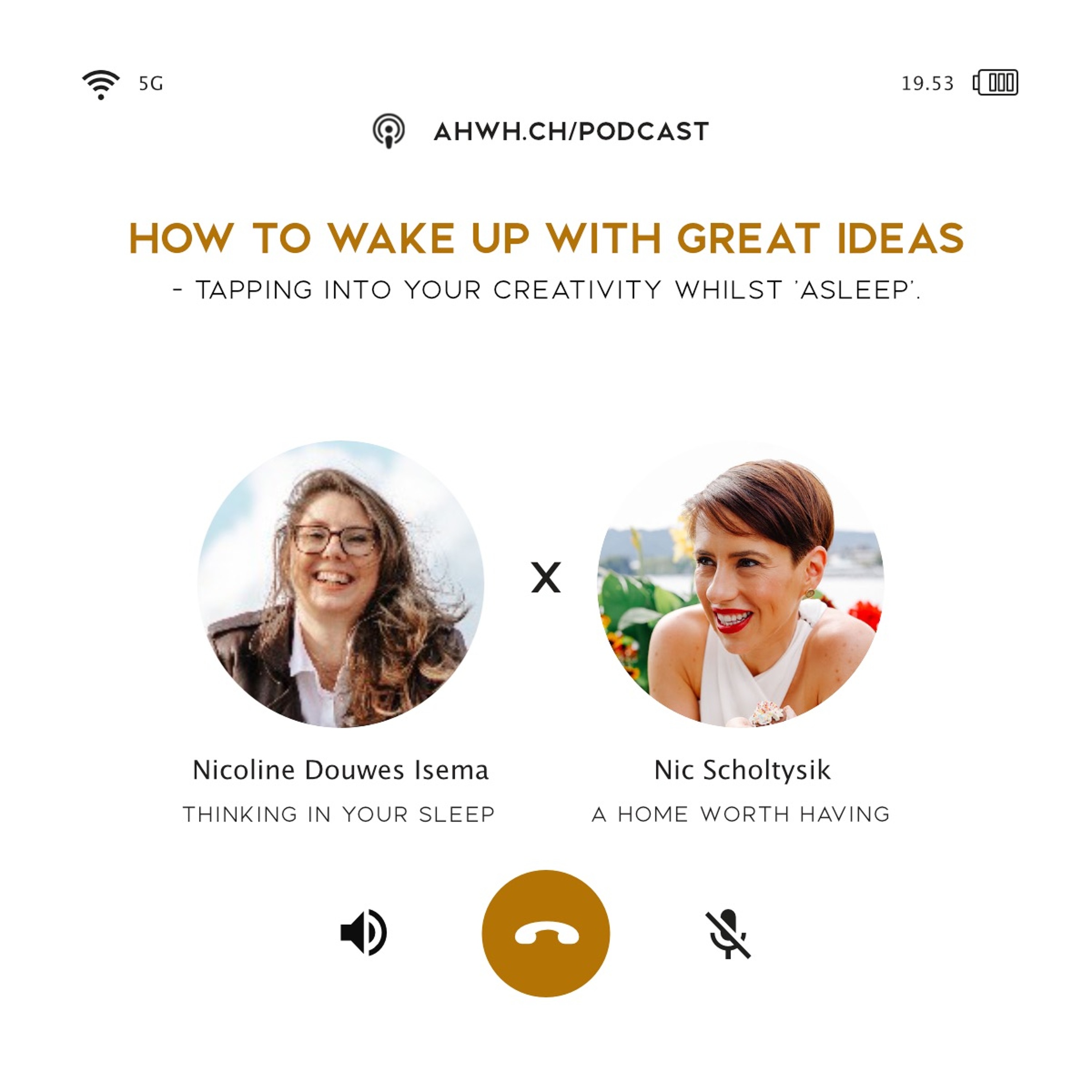 How to wake up with great ideas - leveraging your creativity when you can't find inspiration first.