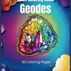 Ebook PDF  ❤ Geode Coloring Book: Intricate Geode Crystal Designs for Stress Relief, Relaxation, a