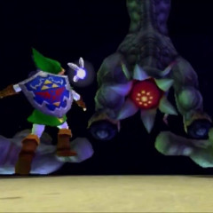 link tries vinyl scratching